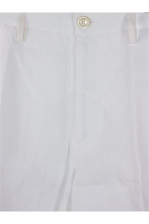 White linen Bermuda shorts 120% LINO | 33AL2M29RH000G436700431